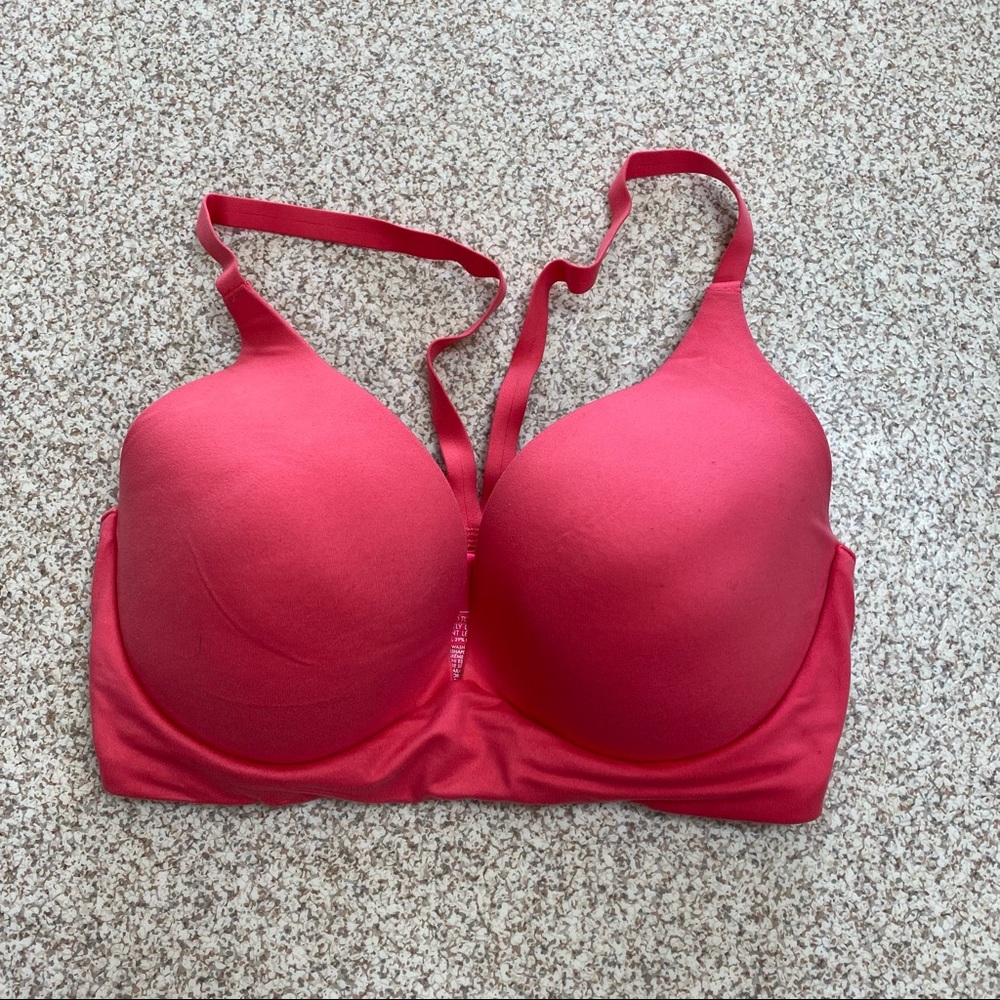 Pink victorias secret unlined bra 32DD